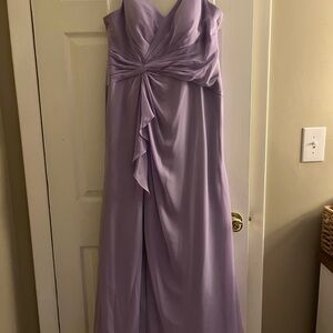Elegant Lavender Evening Gown